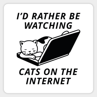 Cats On The Internet Sticker